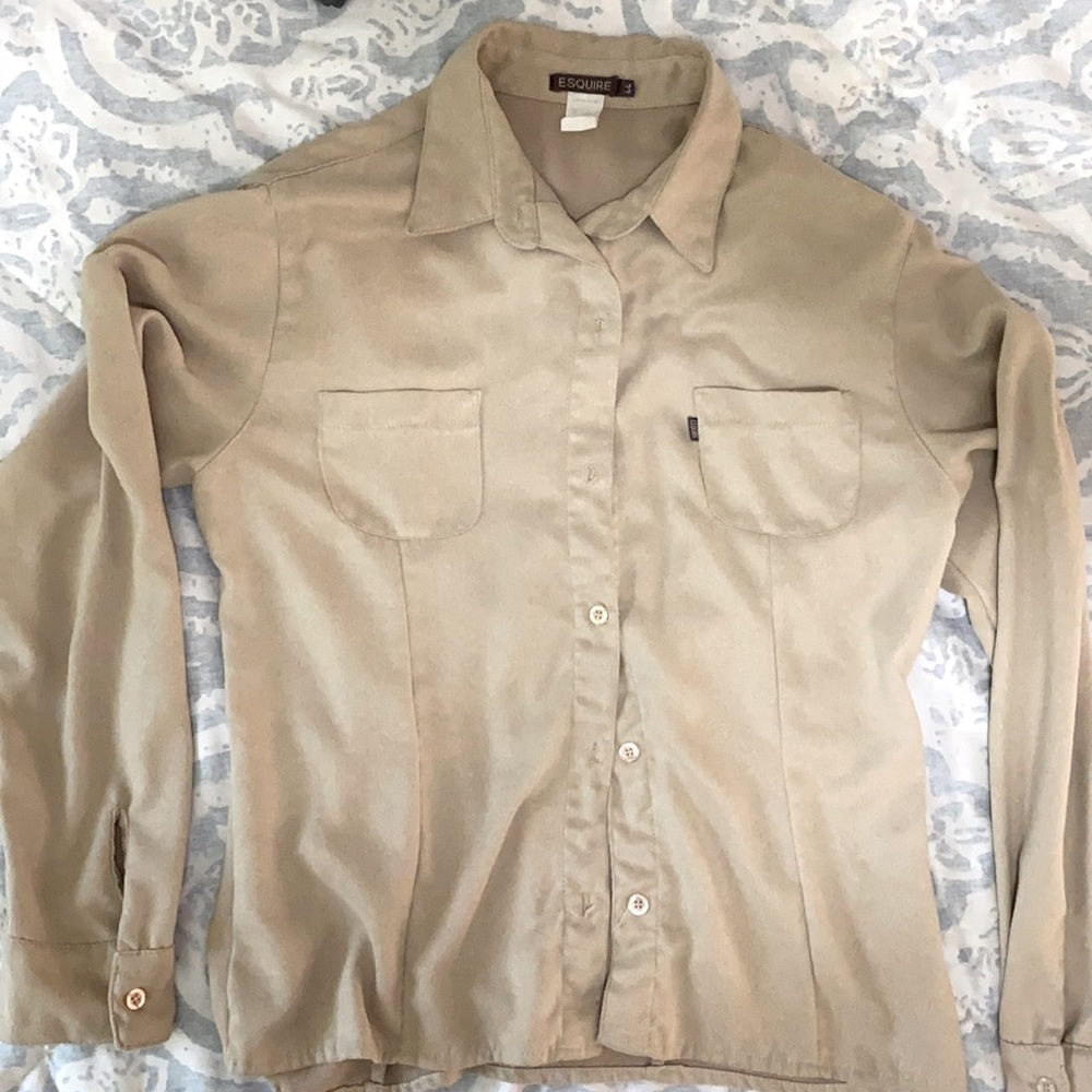 Long sleeve button down shirt